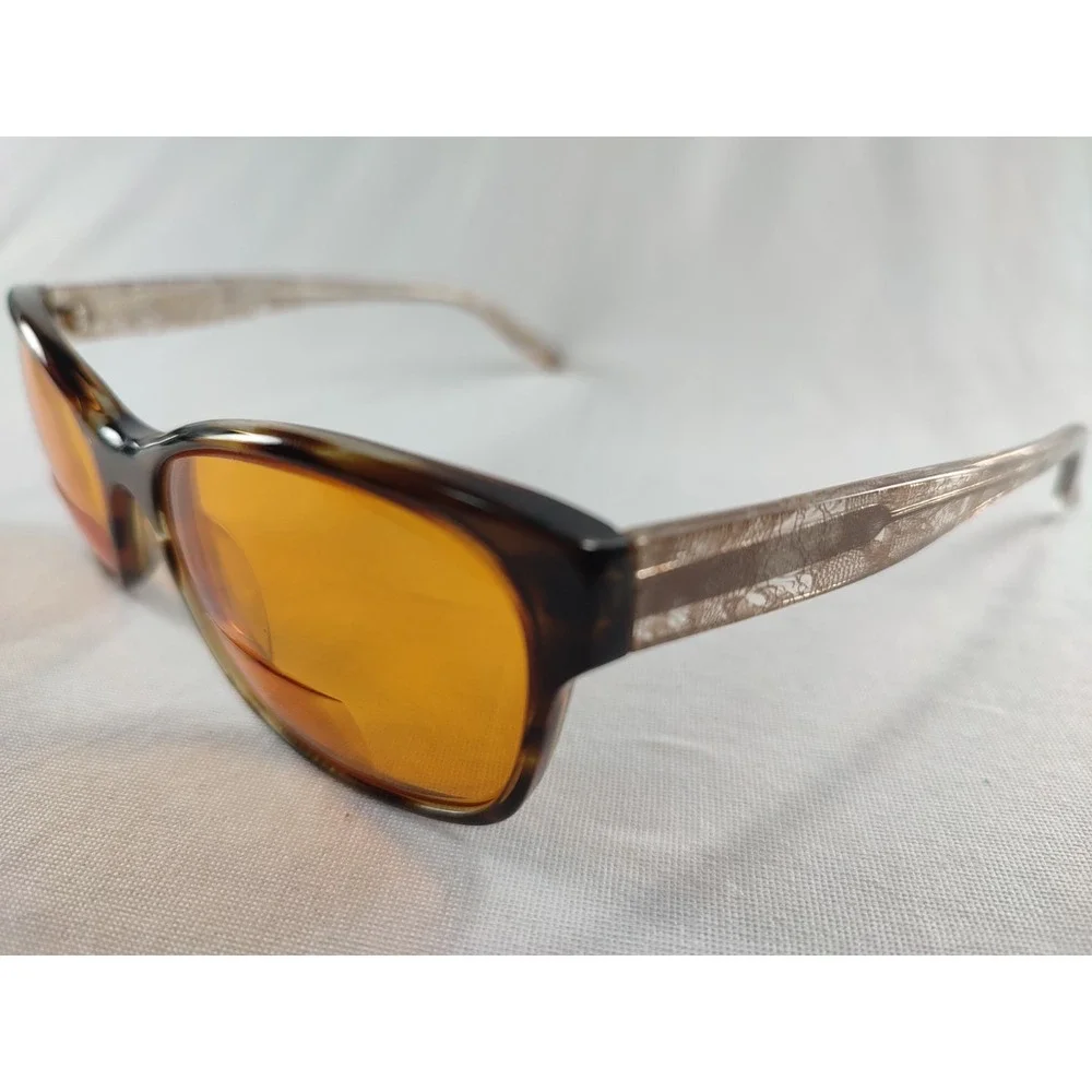Vera Wang V406 SP Tortoise Lace Eyeglass Frames 52-18‎ 135 Bifocal Reader Lenses